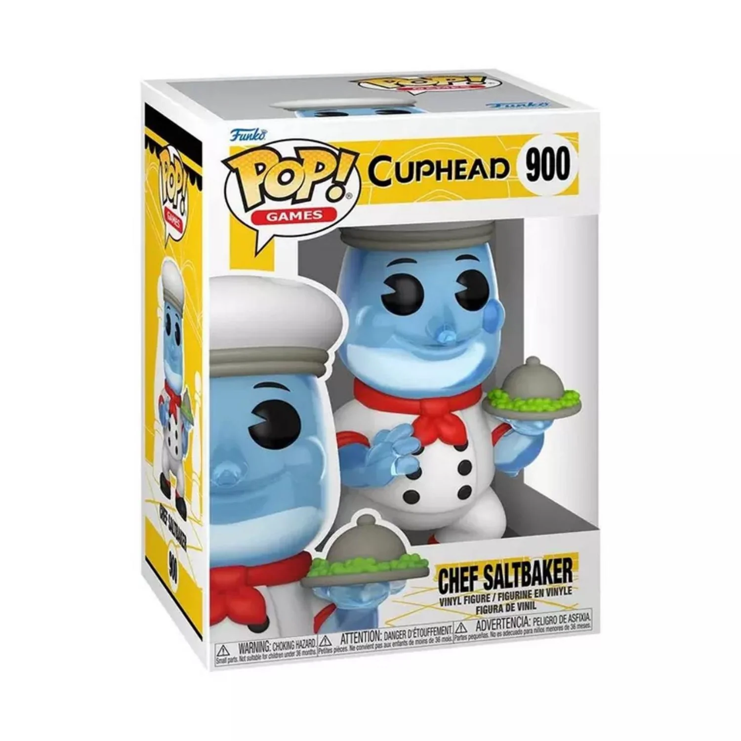 Funko Pop Figure Cuphead S3 Chef Saltbaker - Thumbnail