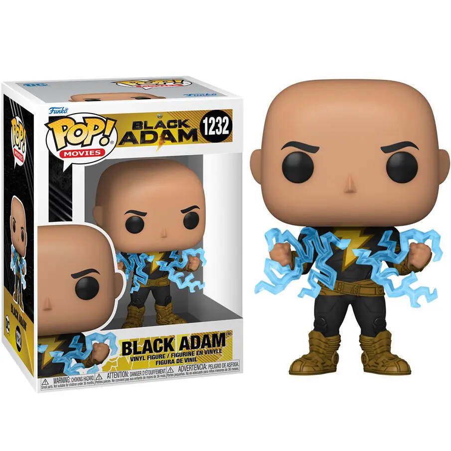 Funko - Funko Pop Figure DC Black Adam Glow in the Dark