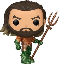 FUNKO POP FIGURE DC UNIVERSE AQUAMAN AND THE LOST KINGDOM AQUAMAN DIAMOND - Thumbnail
