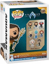 FUNKO POP FIGURE DC UNIVERSE AQUAMAN AND THE LOST KINGDOM AQUAMAN DIAMOND - Thumbnail