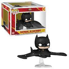 Funko - Pop Movies: The Flash- Rides Super Deluxe Batman In Batwing