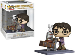 Funko - Funko Pop Figure Deluxe Harry Potter 20th Anniversary Harry Pushing Trolley