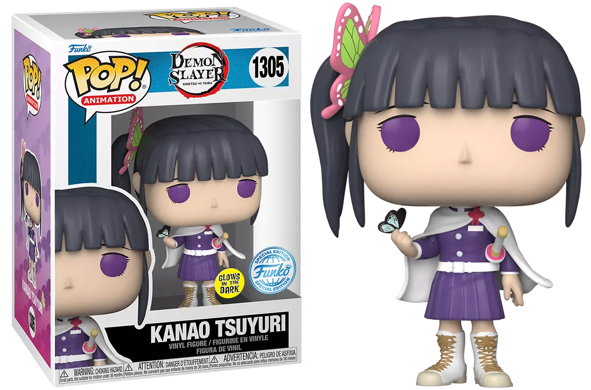 Funko - Pop Demon Slayer S2 - Kanao Glows In The Dark Special Edition No:1305