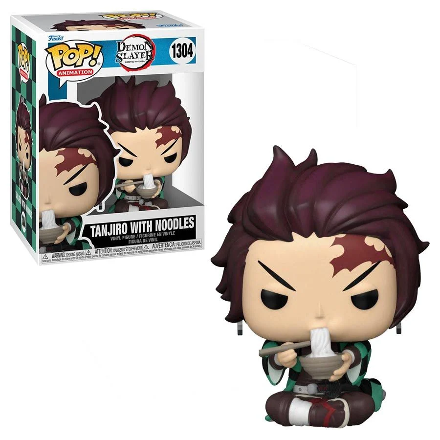 Funko - Pop Demon Slayer: Kimetsu No Yaiba - Tanjiro With Noodles No:1304