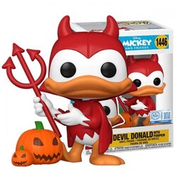 Funko - Funko Pop Figure Disney Devil Donald with Pumpkin Special Edition
