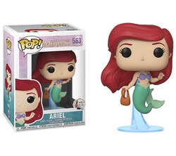 Funko - Funko Pop Figure Disney Little Mermaid Ariel with Bag