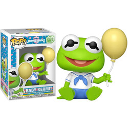 Funko - Funko Pop Figure Disney Muppets Baby Kermit No 1696