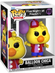 FUNKO POP FIGURE FIVE NIGHTS AT FREDDYS BALLOON CHICA