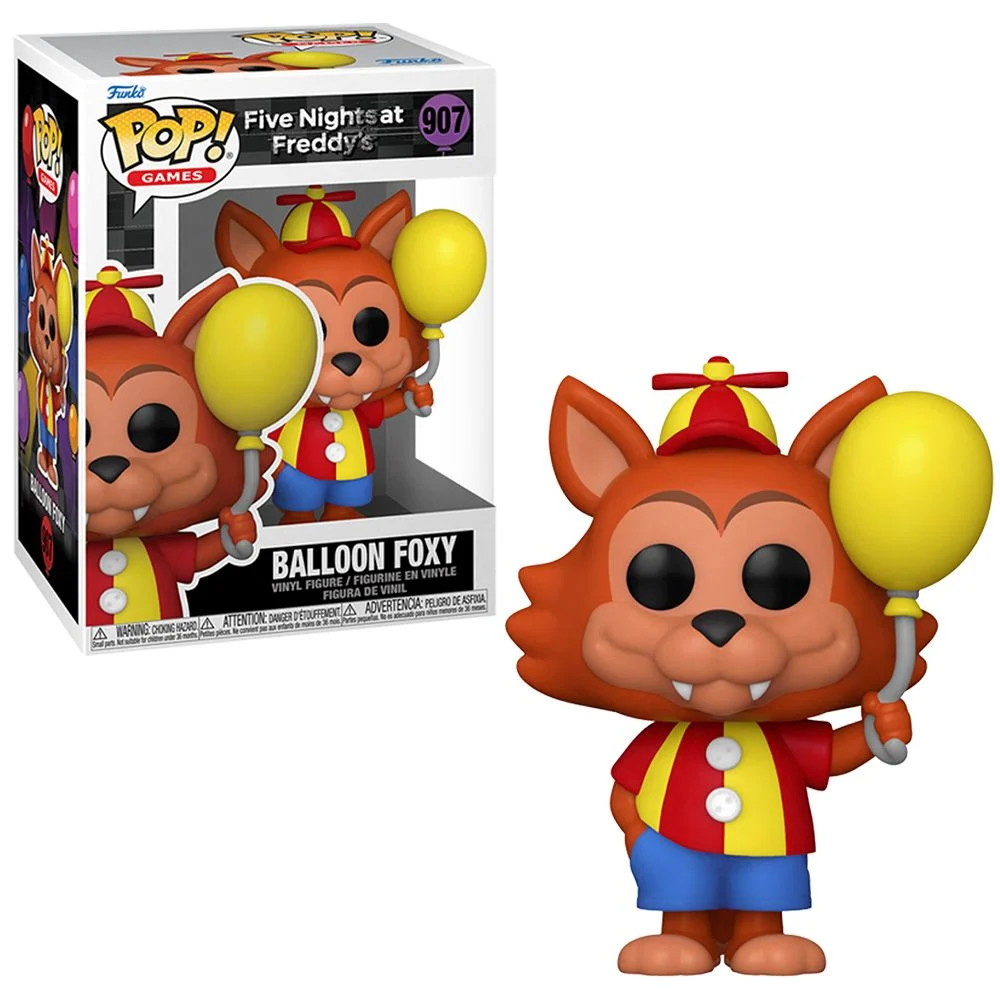  - Funko Pop Figure Five Nights at Freddys Balloon Foxy