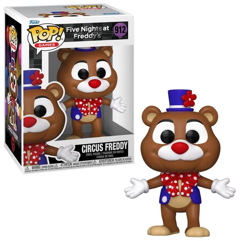  - Funko Pop Figure Five Nights at Freddys Circus Freddy