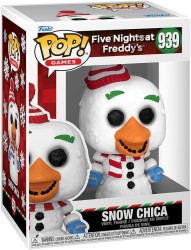 FUNKO POP FIGURE FIVE NIGHTS AT FREDDYS HOLIDAY SNOW CHICA - Thumbnail