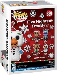 FUNKO POP FIGURE FIVE NIGHTS AT FREDDYS HOLIDAY SNOW CHICA - Thumbnail