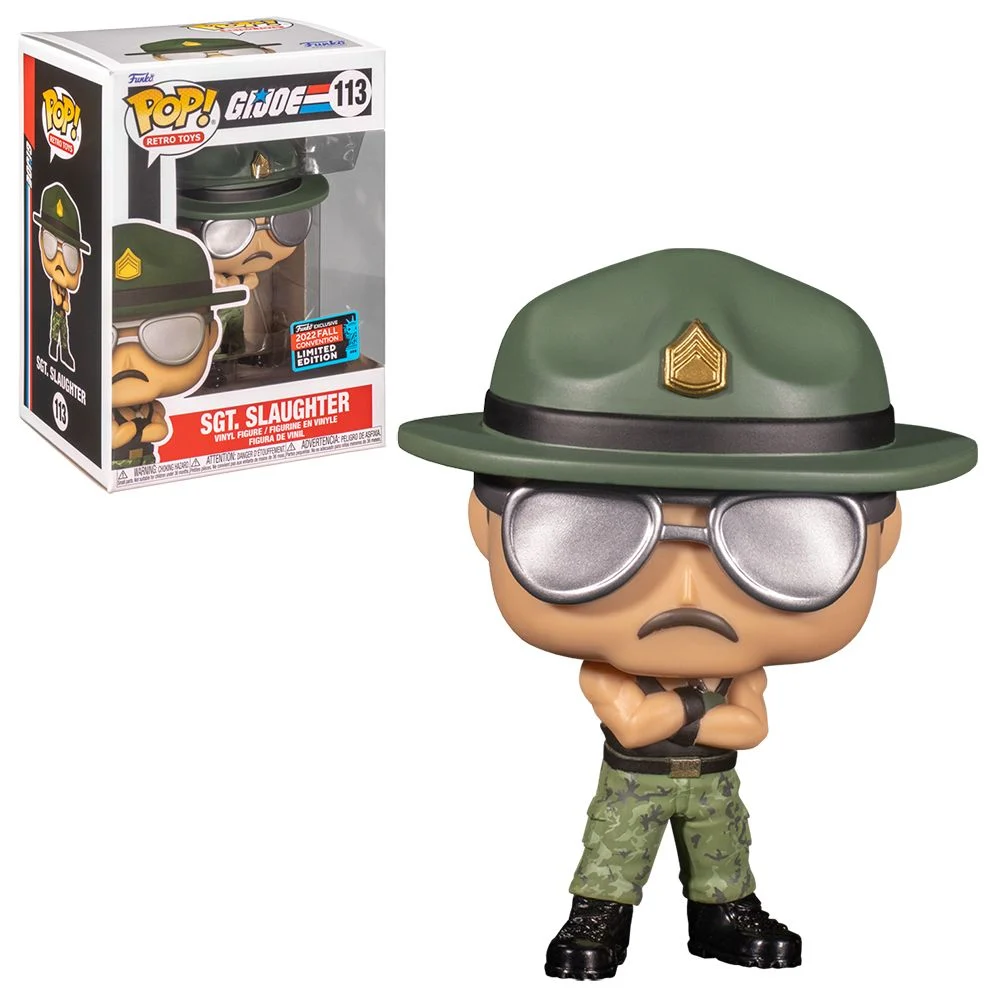 Funko - FUNKO POP FIGURE GI JOE SGT SLAUGHTER