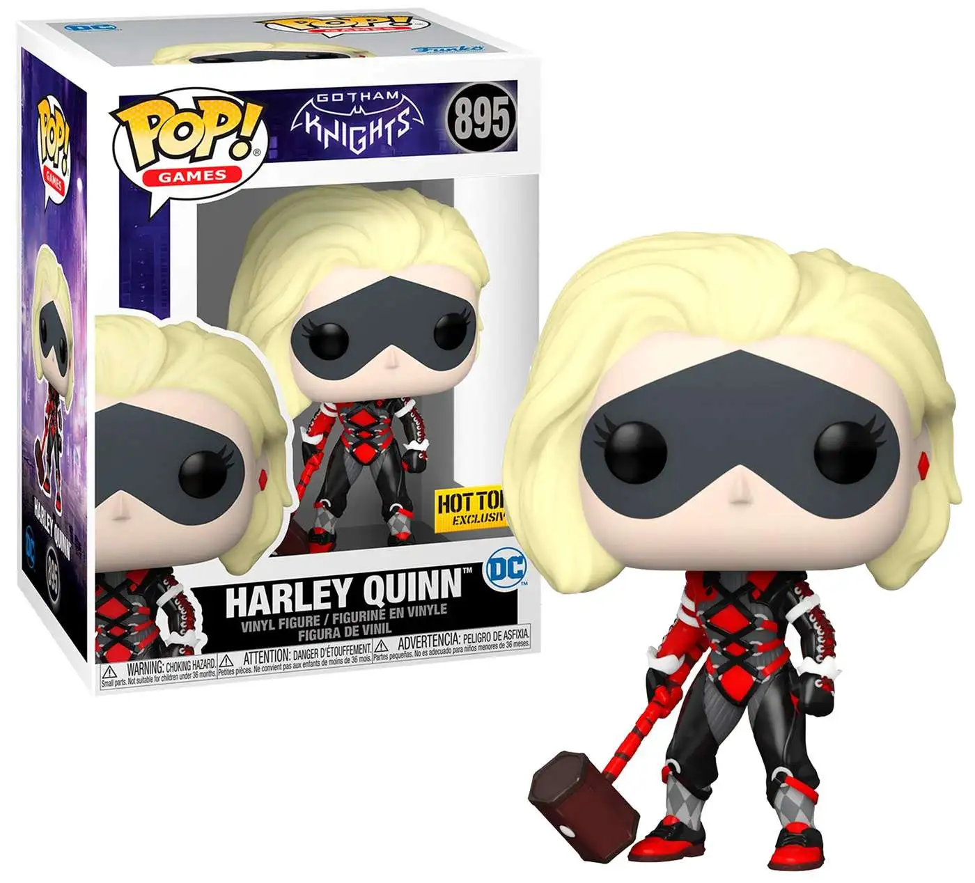 Funko - Pop Gotham Knights - Harley Quinn Special Edition No:895