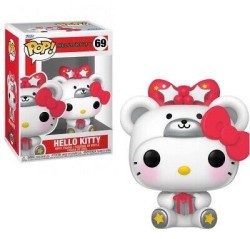 Funko - Pop Hello Kitty Hello Kitty Polar Bear Metallic No:69