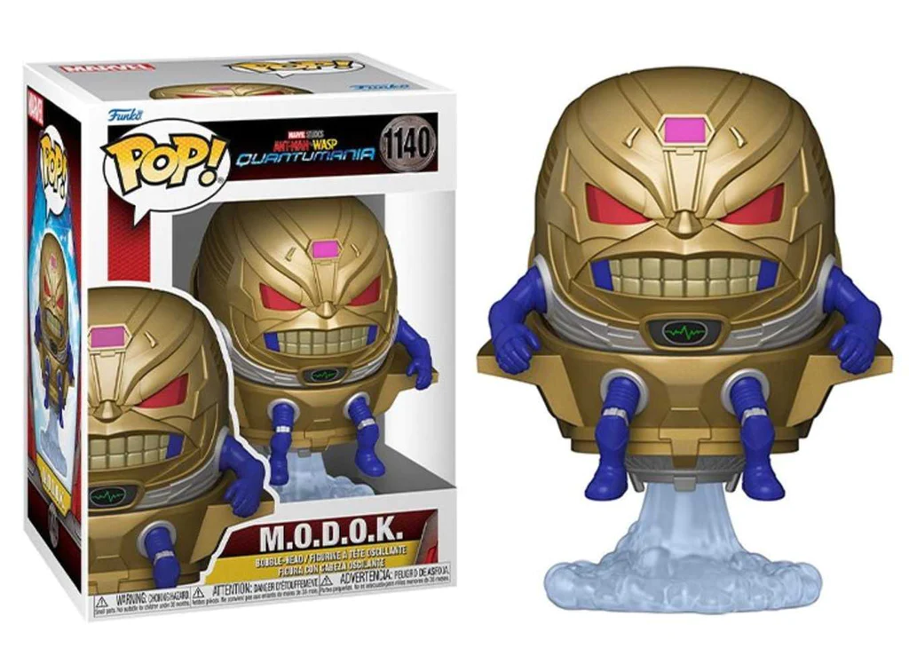  - Funko Pop Figure Marvel Antman and Wasp Quantumania Modok