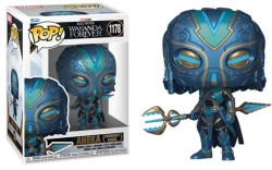 FUNKO POP FIGURE MARVEL BLACK PANTHER WAKANDA FOREVER ANEKE MIDNIGHT ANGEL