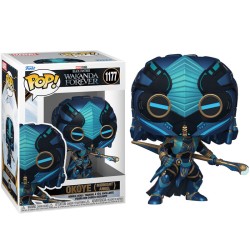  - Funko Pop Figure Marvel Black Panther Wakanda Forever Okoye Midnight Angel