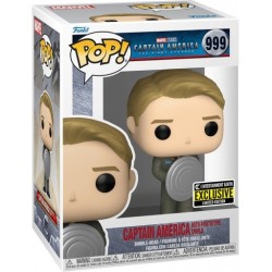  - Funko Pop Figure Marvel Captain America The First Avenger Captain with Prototype Shield