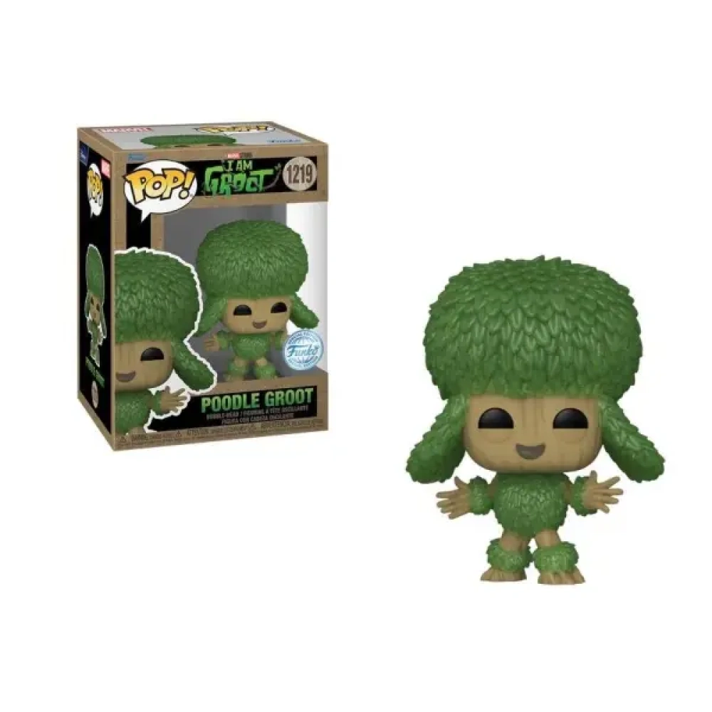  - Funko Pop Figure Marvel I Am Groot Poodle Groot Earth Day