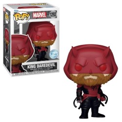 FUNKO POP FIGURE MARVEL KING DAREDEVIL SPECIAL EDITION