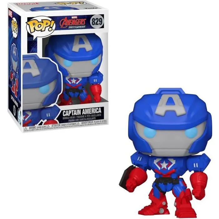  - Funko Pop Figure Marvel Mech Captain America