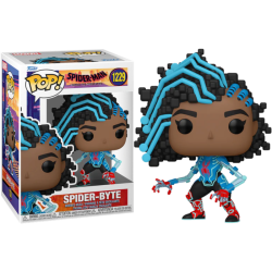 FUNKO POP FIGURE MARVEL SPIDERMAN ACROSS THE SPIDERVERSE SPIDER BYTE - Thumbnail