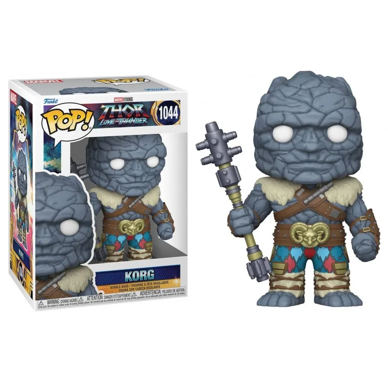 Funko - Funko Pop Figure Marvel Thor Love and Thunder Korg