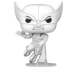 Funko Pop Figure Marvel Wolverine Sketched - Thumbnail