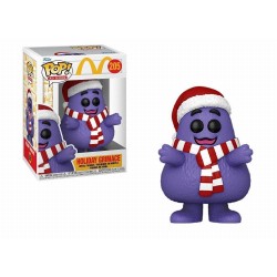 FUNKO POP FIGURE MCDONALDS HOLIDAY GRIMACE