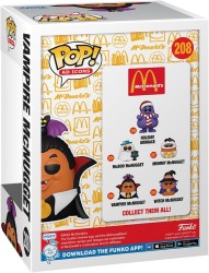 FUNKO POP FIGURE MCDONALDS VAMPIRE MCNUGGET - Thumbnail