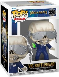  - Funko Pop Figure Megadeth Vic Rattlehead
