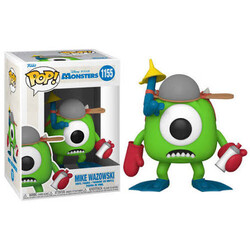 Funko Pop Figure Monsters Inc 20th Anniversary Mike with Mitts - Thumbnail