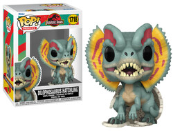 Funko - Funko Pop Figure Movies Jurassic Park Dilophosaurus Hatching