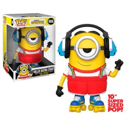 Funko - Funko Deluxe Pop Movies Minions 2 Roller Skating Stuart Jumbo Figür 25cm No 906