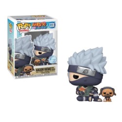 FUNKO POP FIGURE NARUTO SHIPPUDEN KAKASHI HATAKE WITH PAKKUN