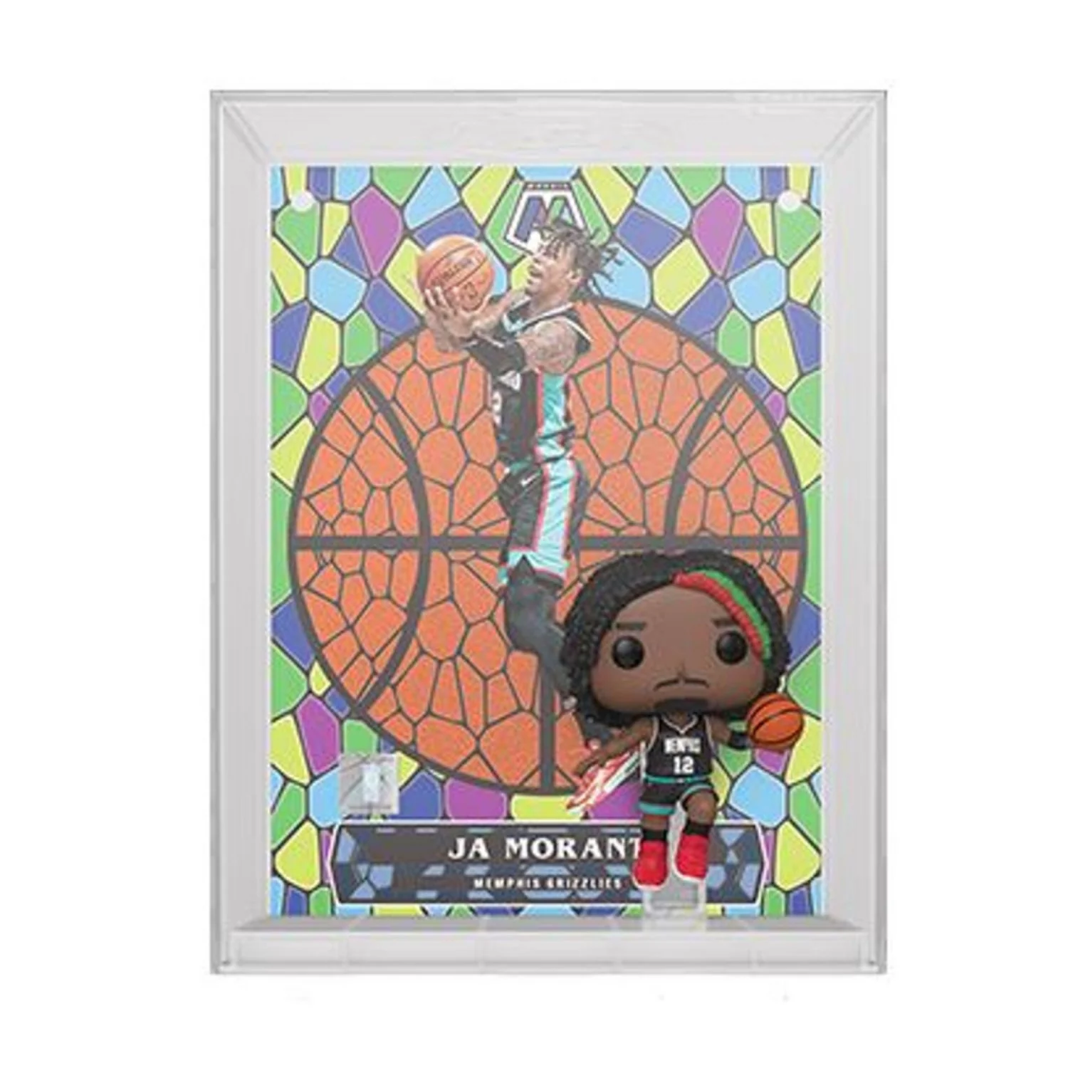 Funko Pop Figure NBA Trading Cards Mosaic Ja Morant - Thumbnail