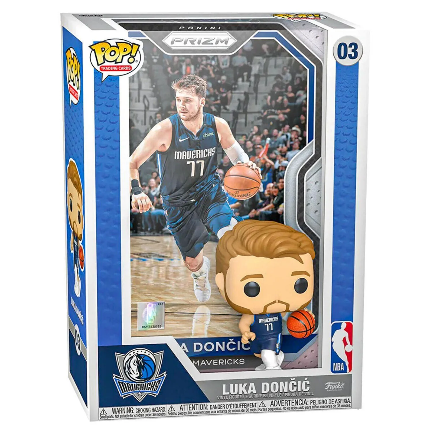 Funko Pop Figure NBA Trading Cards Mosaic Luka Doncic - Thumbnail