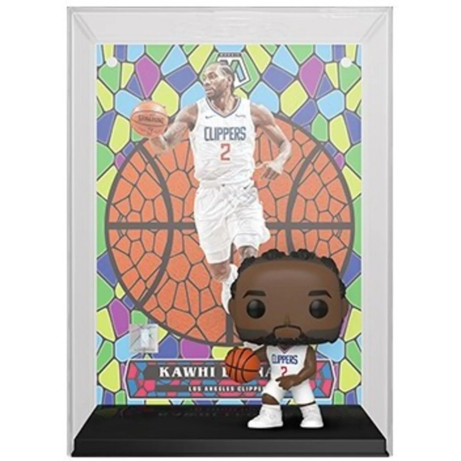 Funko Pop Figure NBA Trading Cards Mosaic Kawhi Leonard - Thumbnail