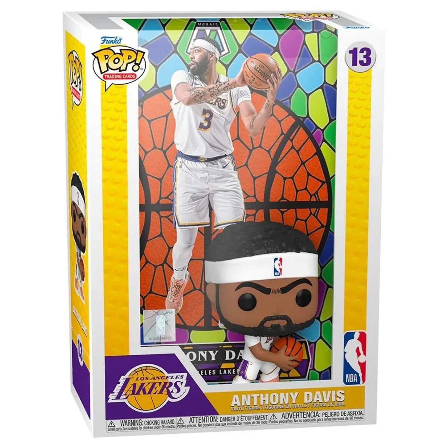 Funko Pop Figure NBA Trading Cards Mosaic Anthony Davis - Thumbnail