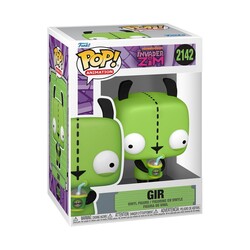 Funko Pop Figure Nickelodeon Invader Zim S3 Gir - Thumbnail