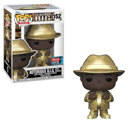  - Funko Pop Figure Notorious BIG with Fedora Gold