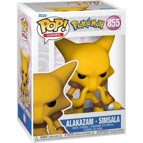 Pop Games Pokemon - Alakazam No:855 - Thumbnail