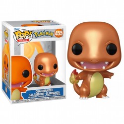  - Funko Pop Figure Pokemon Charmander Metallic