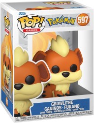 FUNKO POP FIGURE POKEMON GROWLITHE - Thumbnail
