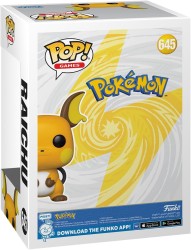 FUNKO POP FIGURE POKEMON RAICHU - Thumbnail