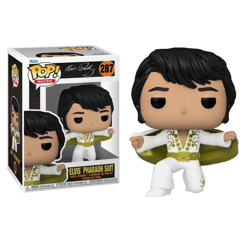  - Funko Pop Figure Rocks Elvis Presley Pharaoh Suit