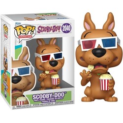 Funko - Funko Pop Figure Scooby Doo with Popcorn No 2040