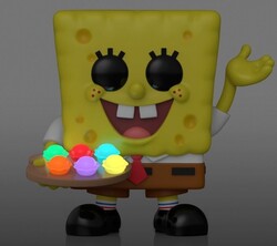 Funko Pop Figure Spongbob Squarepants S5 Spongebob with Patties - Thumbnail