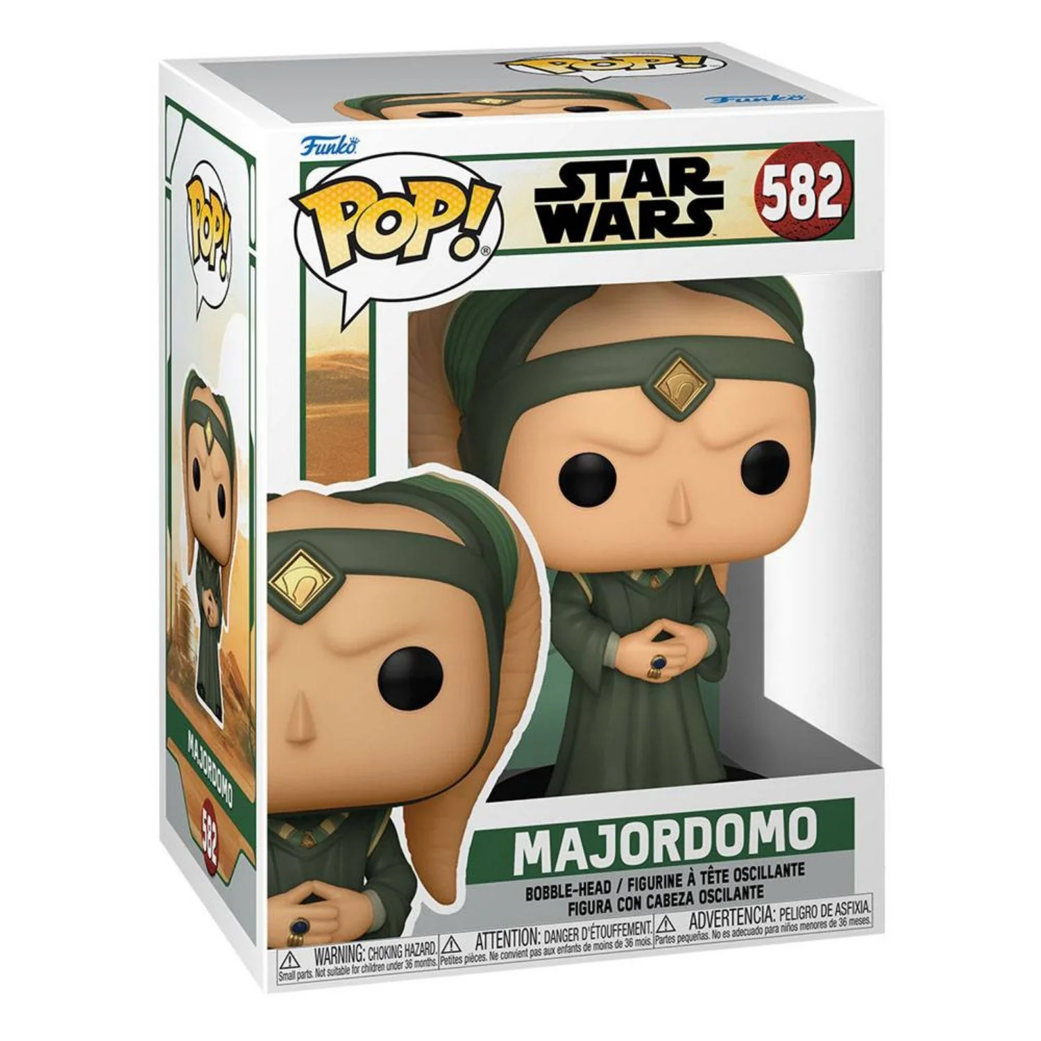 FUNKO POP FIGURE STAR WARS BOBA FETT MAJORDOMO - Thumbnail